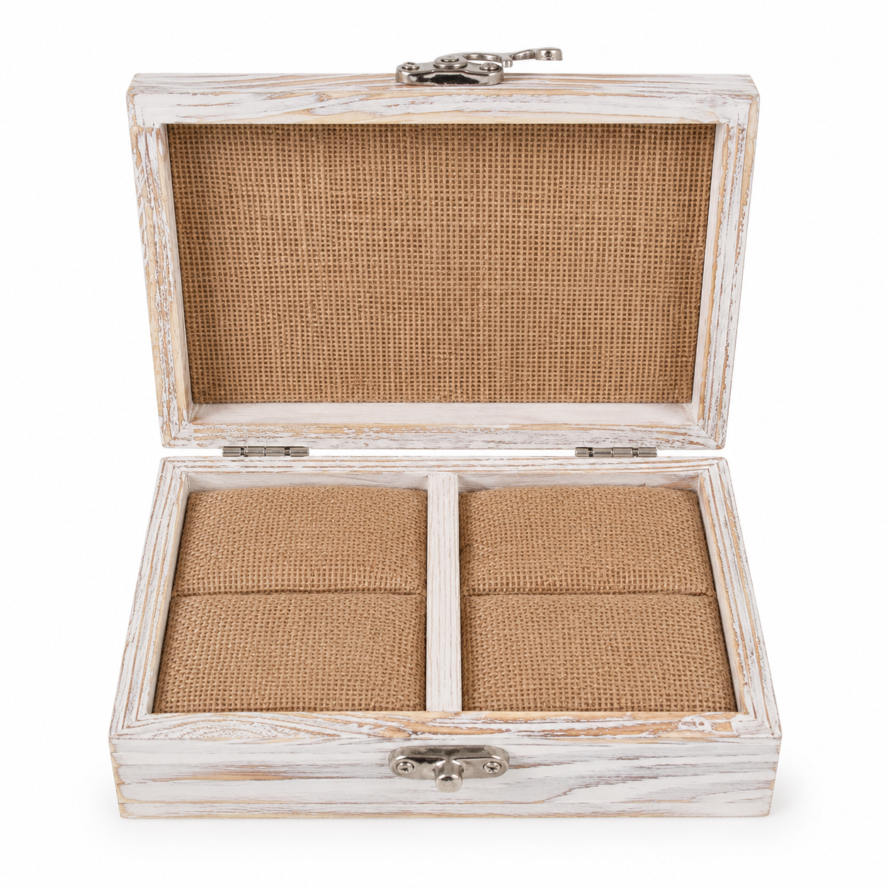 Vintage Wooden Ring Box