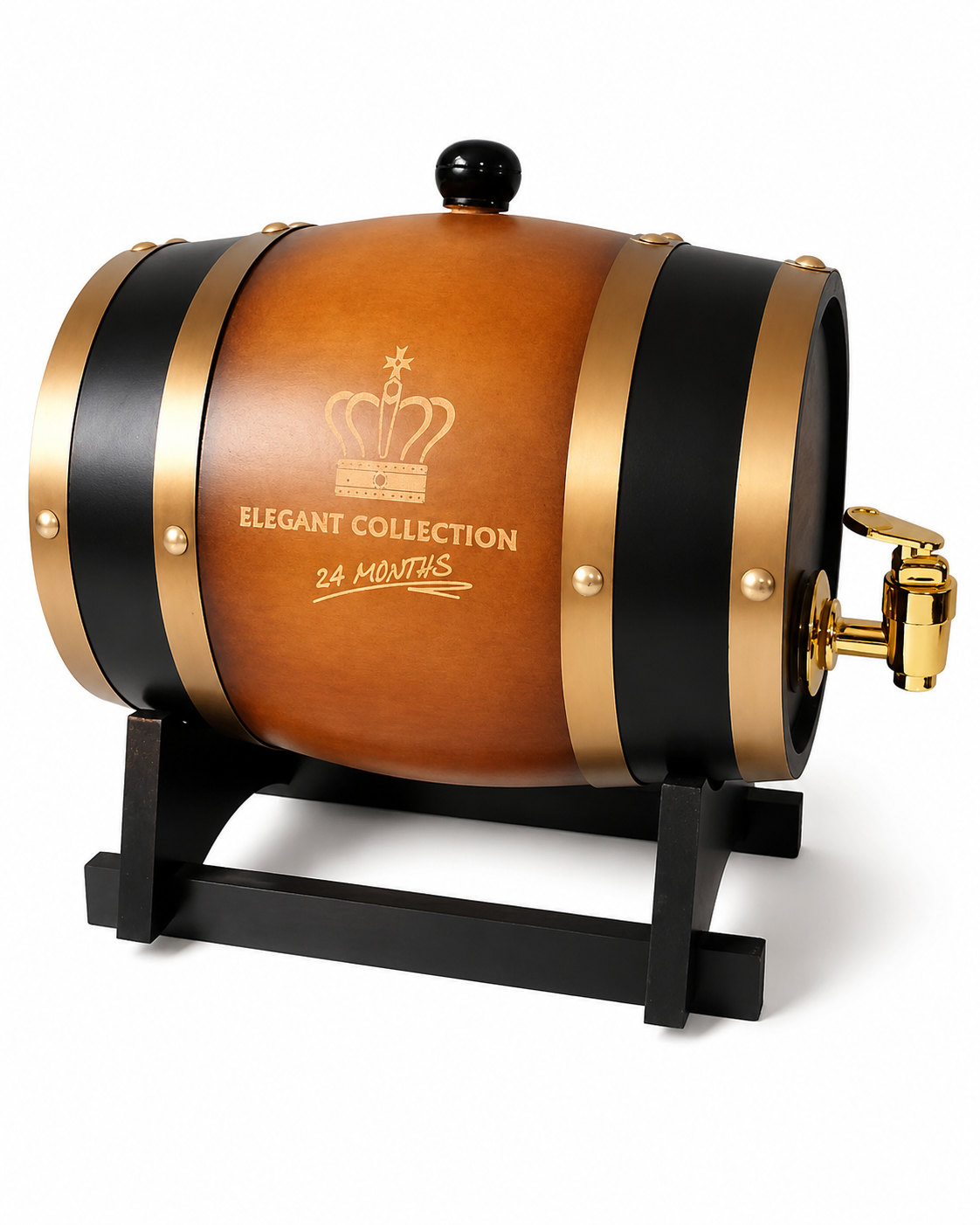 Wooden Barrel Dispenser
