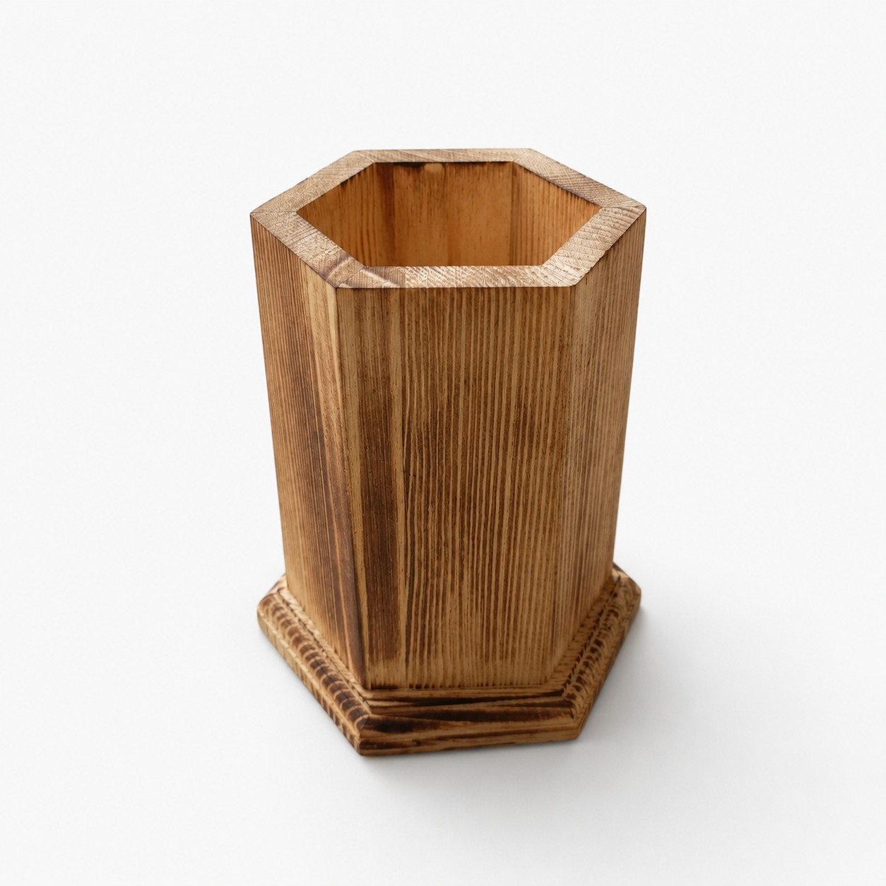 Wooden Pen Holder