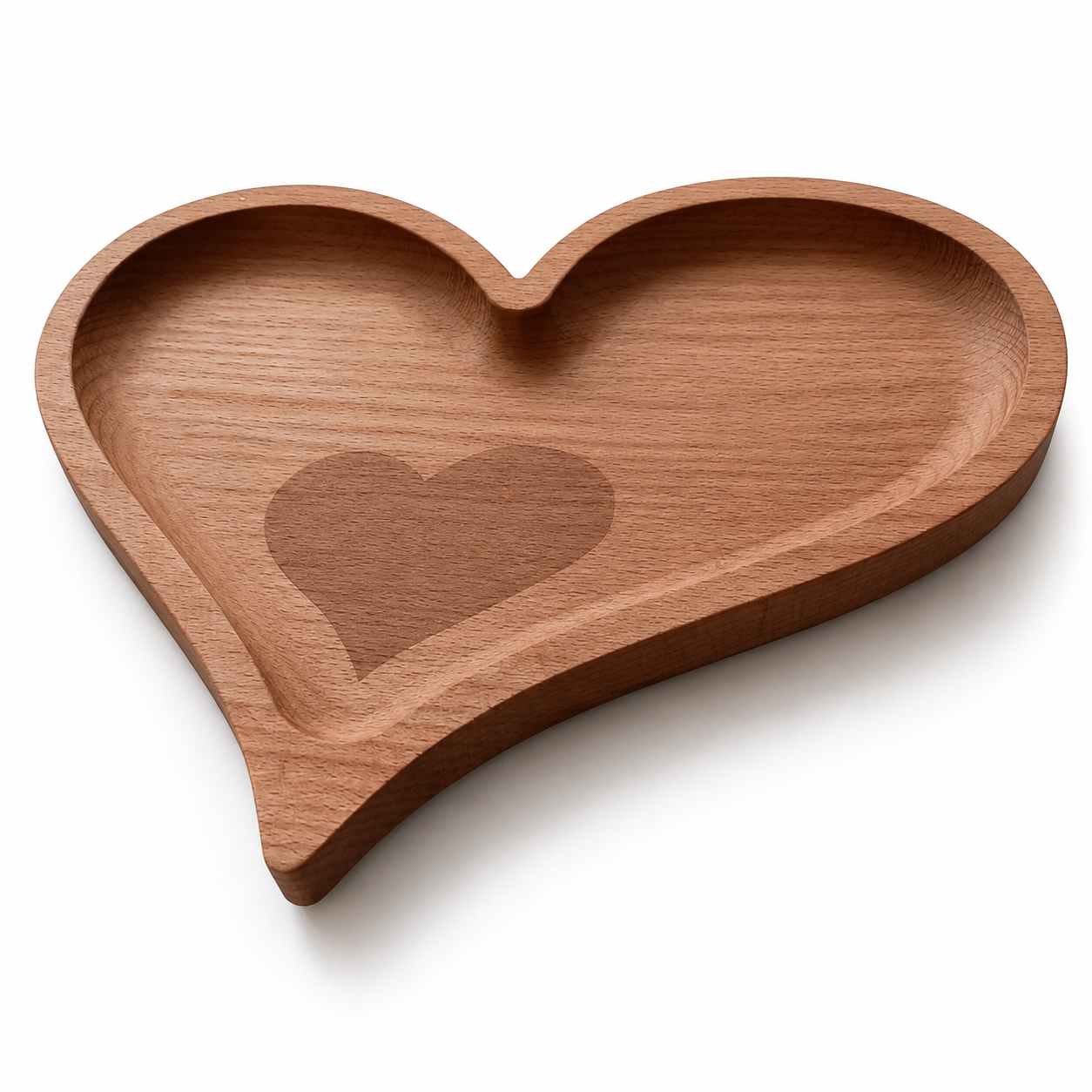 Heart-Shaped Food Tray