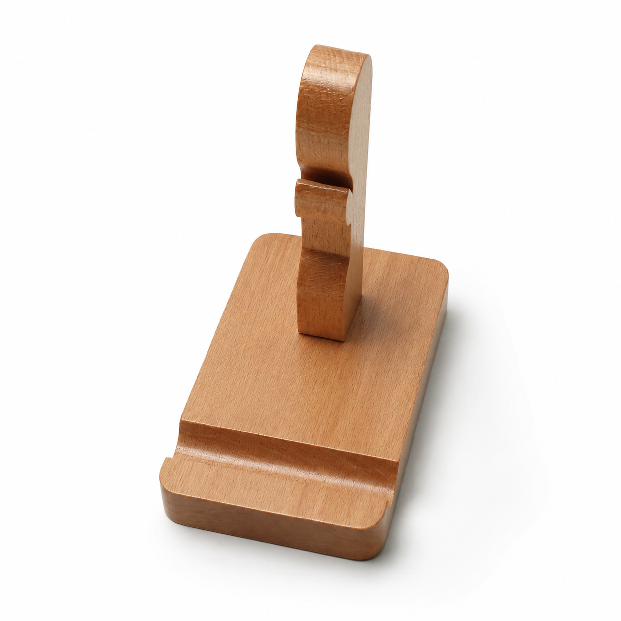 Wooden Phone Stand