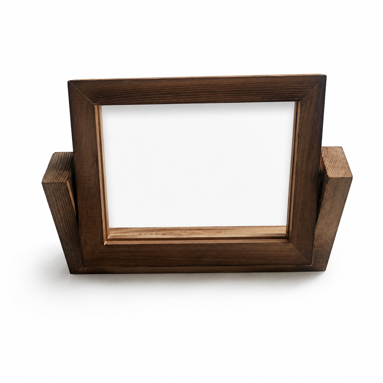 Freestanding Wooden Photo Frame