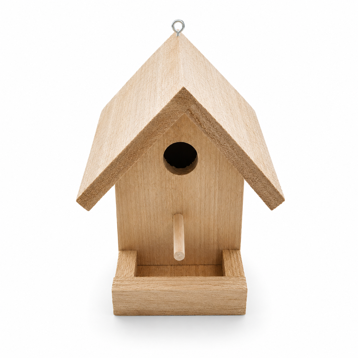 Natural Wooden Birdhouse