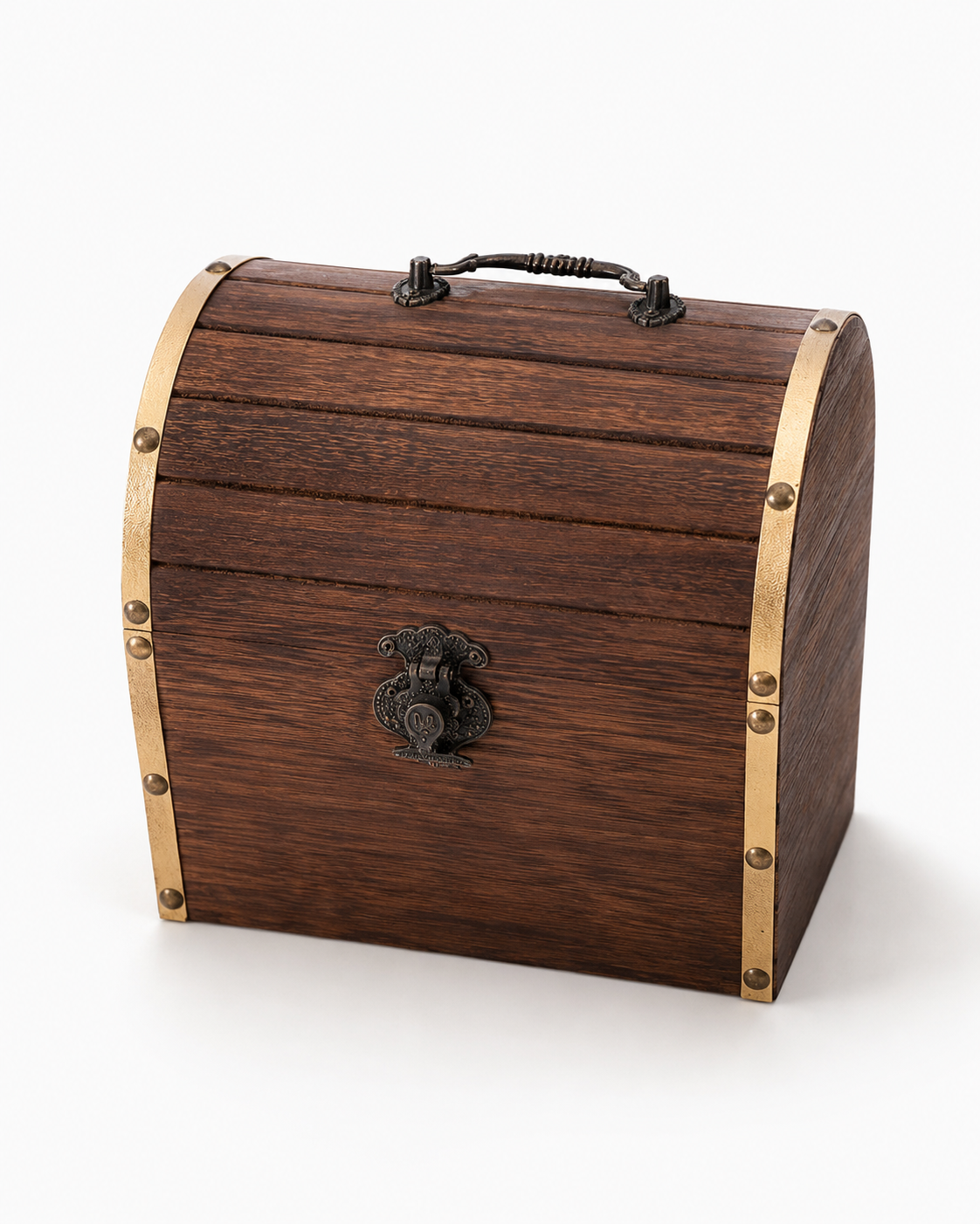 Vintage Wooden Treasure / Storage Chest